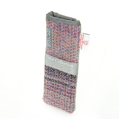 Harris Tweed Tidal Range Slim Glasses Case | Britton SCOTLAND