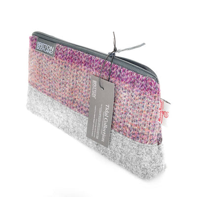 Harris Tweed Tidal Range Wash Bag | Britton SCOTLAND