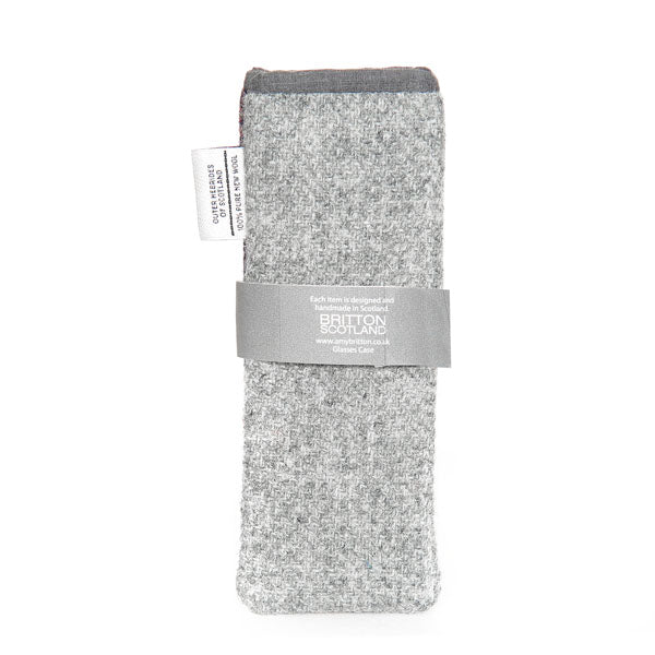 Harris Tweed Tidal Range Slim Glasses Case | Britton SCOTLAND