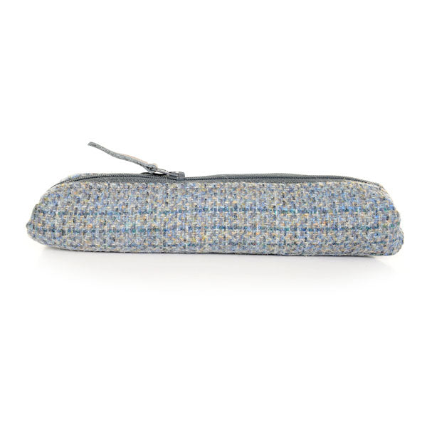 Harris Tweed Tidal Range  Slim Pencil Case | Britton SCOTLAND