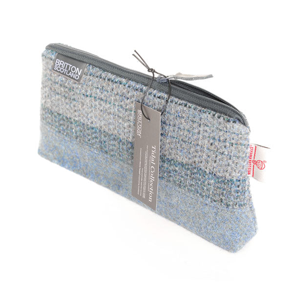 Harris Tweed Tidal Range Wash Bag | Britton SCOTLAND
