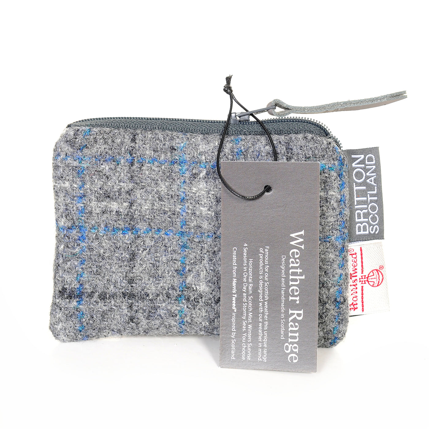 Harris Tweed Weather Range Card Purse | Britton SCOTLAND