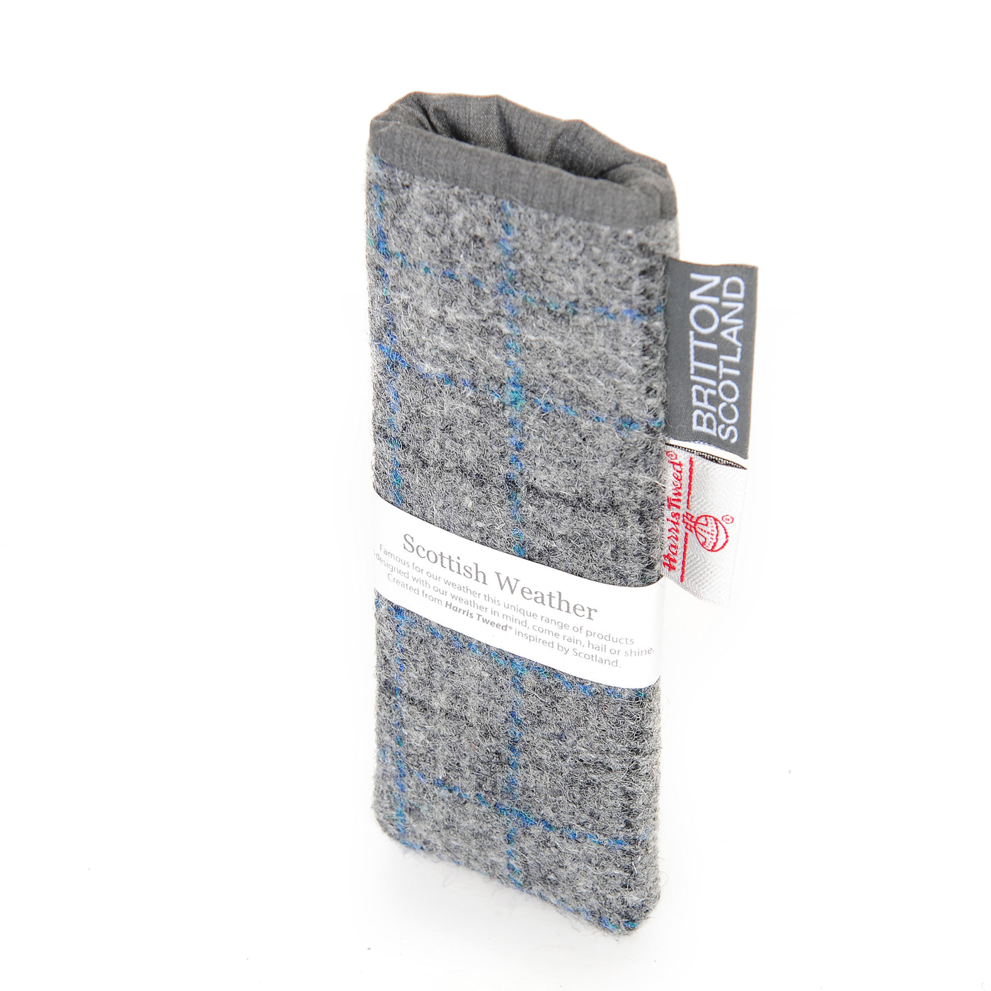 Harris Tweed Weather Range Slim Glasses Case | Britton SCOTLAND