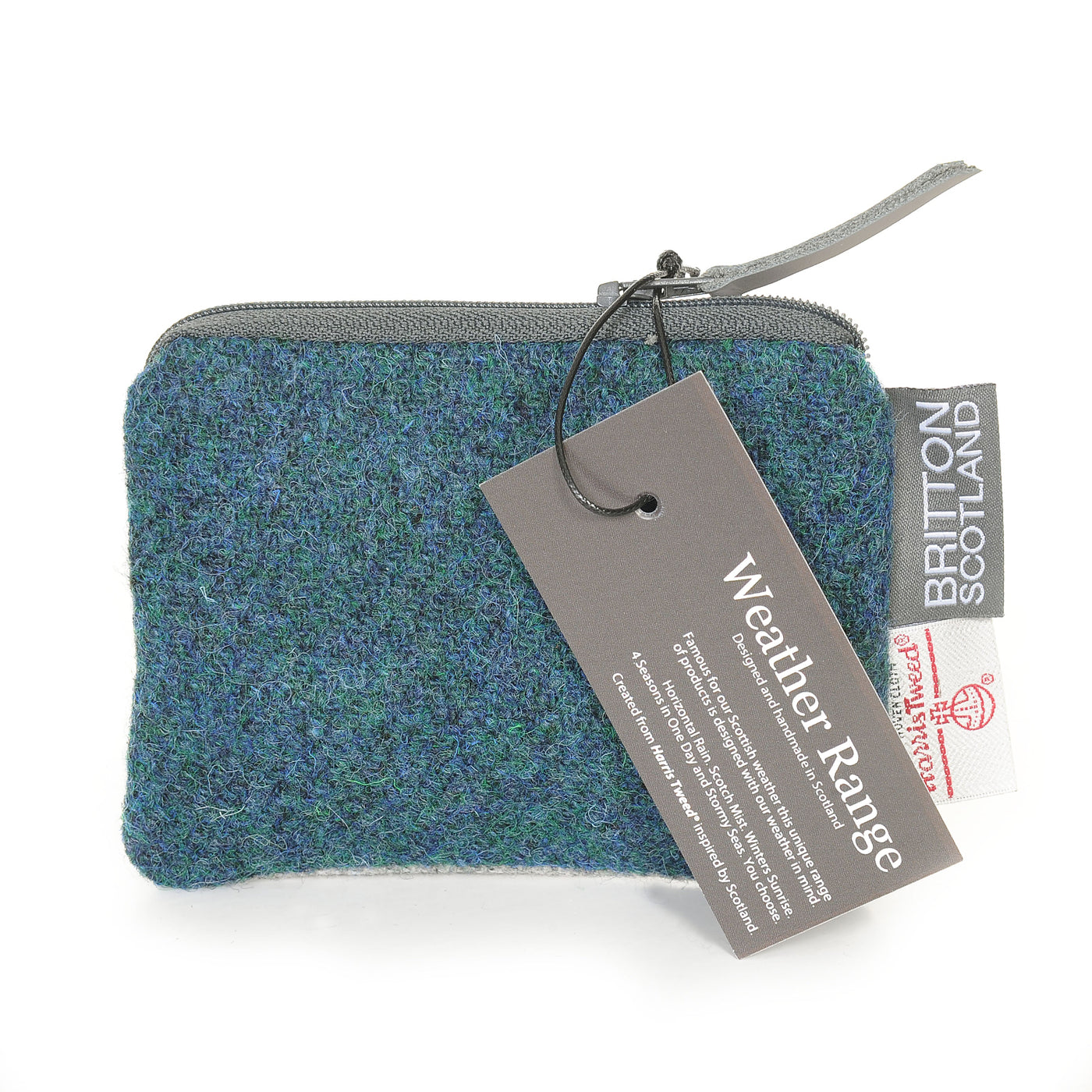 Harris Tweed Weather Range Card Purse | Britton SCOTLAND