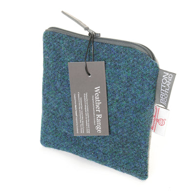 Harris Tweed Weather Range Large Purse | Britton SCOTLAND