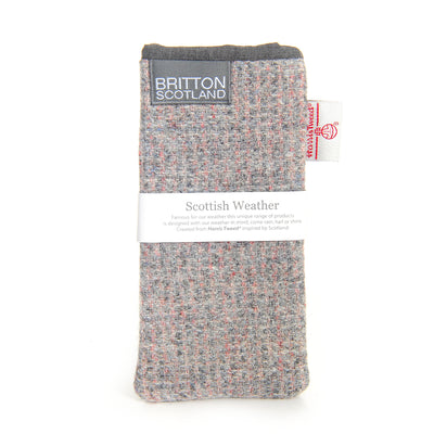 Harris Tweed Weather Range Glasses Case | Britton SCOTLAND