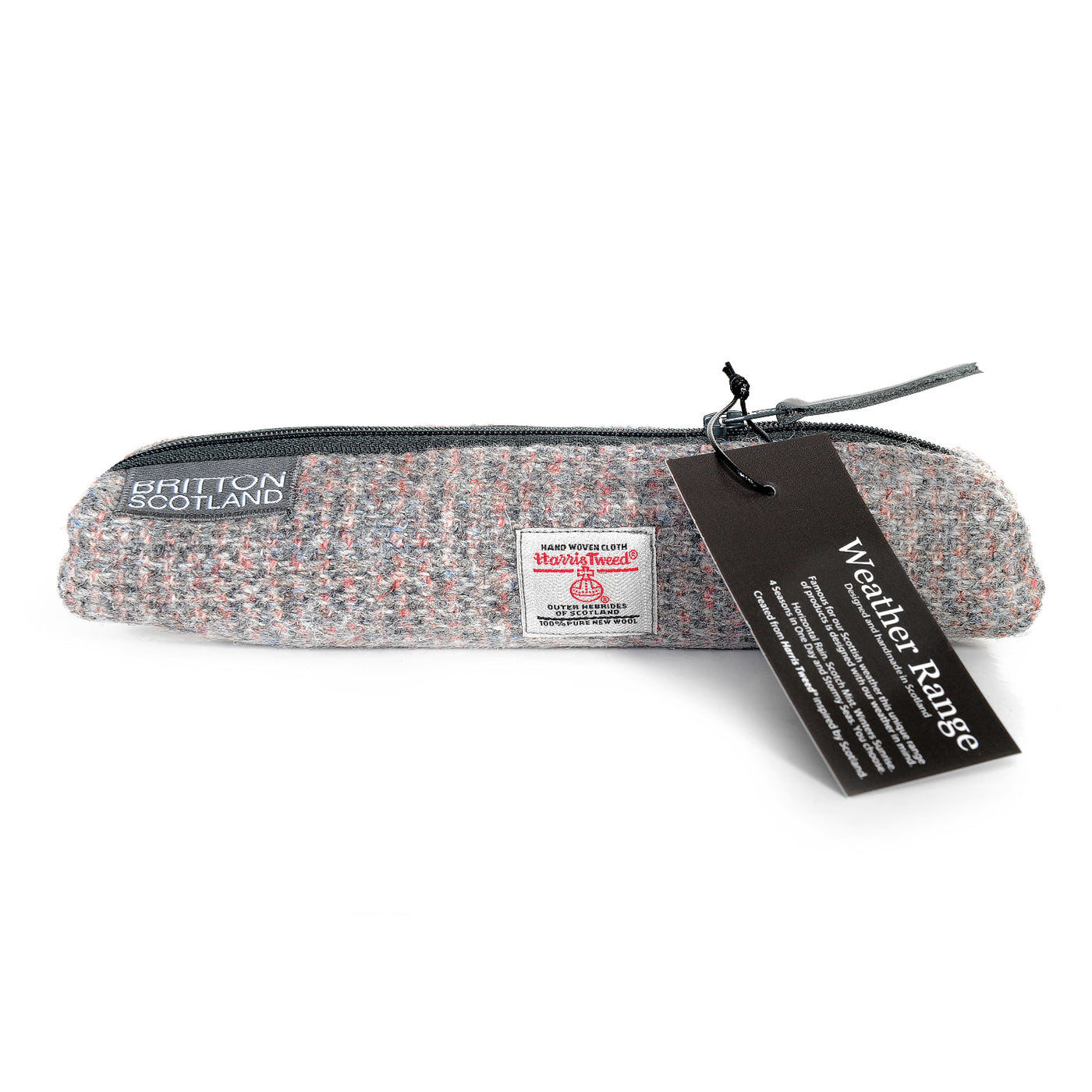 Harris Tweed Weather Range Slim Pencil Case | Britton SCOTLAND