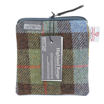 Harris Tweed Highland Large Purse | Britton SCOTLAND