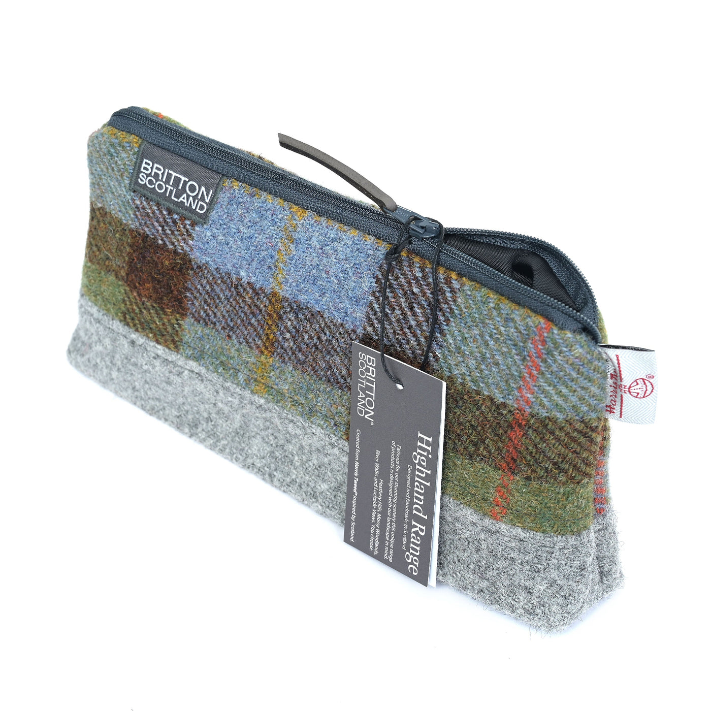 Harris Tweed Highland Range Wash Bag | Britton SCOTLAND