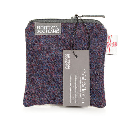 Harris Tweed Tidal Medium Purse | Britton SCOTLAND