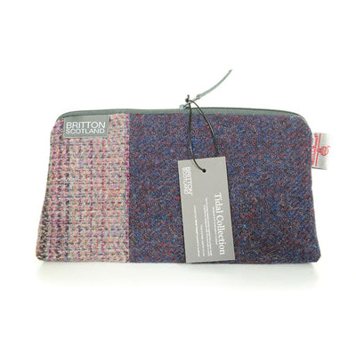 Harris Tweed Tidal Range Wash Bag | Britton SCOTLAND