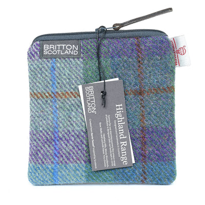 Harris Tweed Highland Large Purse | Britton SCOTLAND