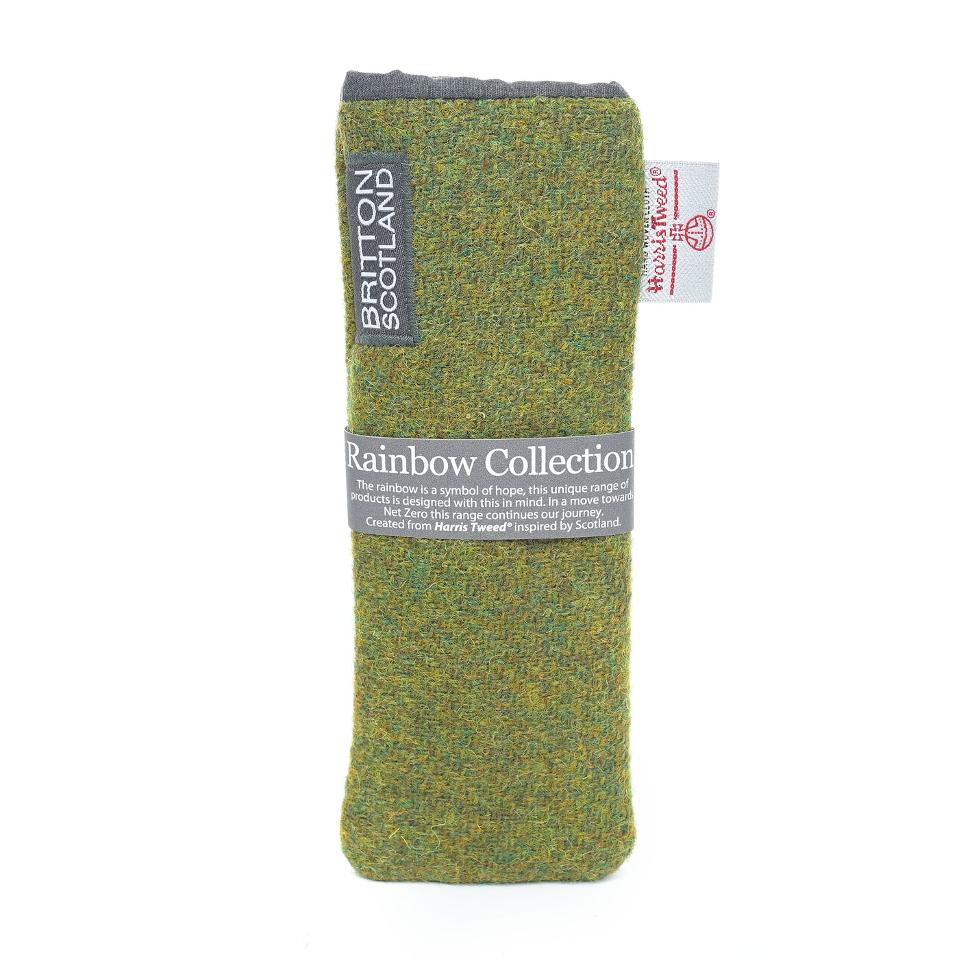 Harris Tweed Rainbow Range Slim Glasses Case | Britton SCOTLAND