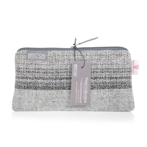 Harris Tweed Tidal Range Wash Bag | Britton SCOTLAND