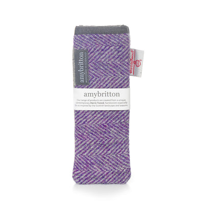 Harris Tweed Landscape Slim Glasses Case | Britton SCOTLAND