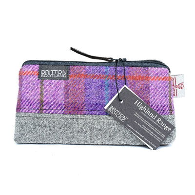 Harris Tweed Highland Range Cosmetic Bag | Britton SCOTLAND