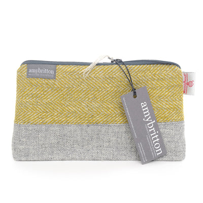 Harris Tweed Landscape Wash Bag | Britton SCOTLAND