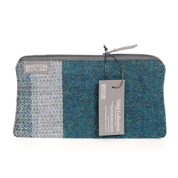 Harris Tweed Tidal Range Wash Bag | Britton SCOTLAND