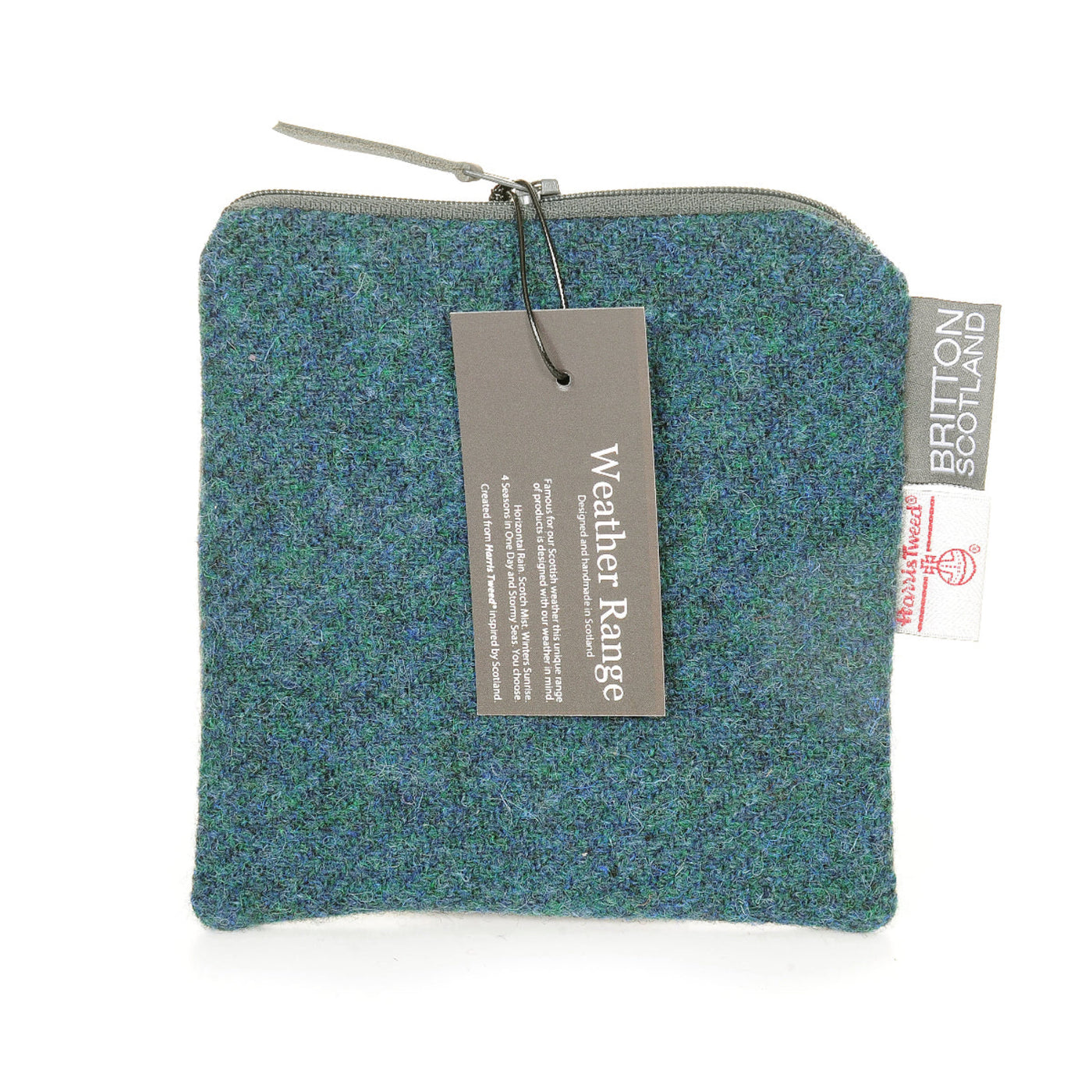 Harris Tweed Weather Range Large Purse | Britton SCOTLAND