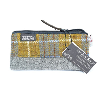 Harris Tweed Highland Range Cosmetic Bag | Britton SCOTLAND