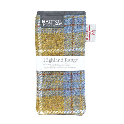 Harris Tweed Highland Range Glasses Case | Britton SCOTLAND