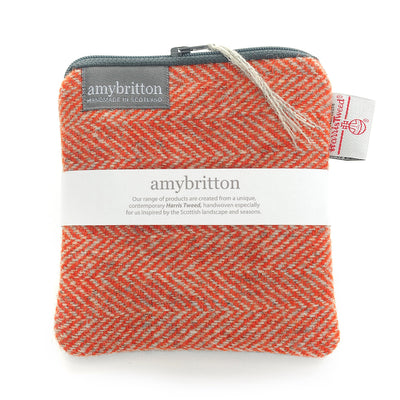 Harris Tweed Landscape Medium Purse | Britton SCOTLAND