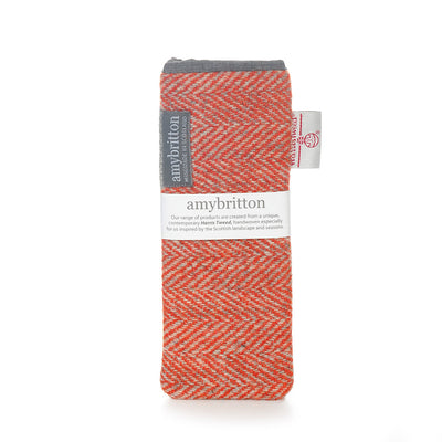 Harris Tweed Landscape Slim Glasses Case | Britton SCOTLAND