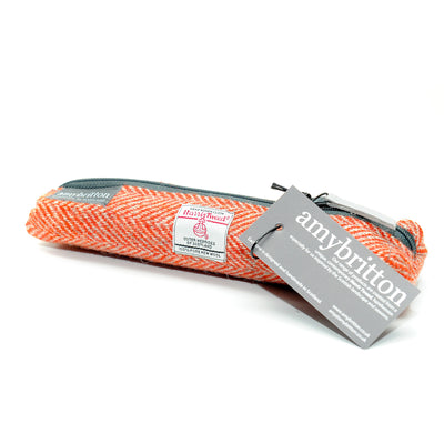 Harris Tweed Landscape Slim Pencil Case | Britton SCOTLAND
