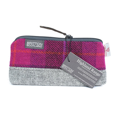 Harris Tweed Highland Range Cosmetic Bag | Britton SCOTLAND