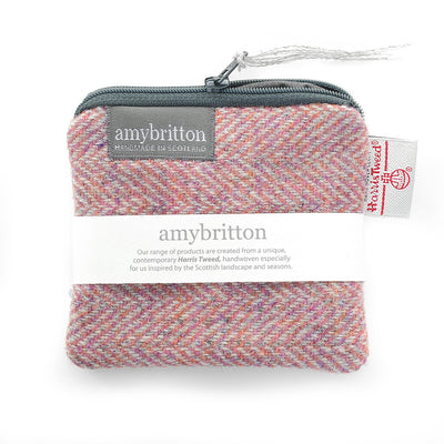 Harris Tweed Landscape Coin Purse | Britton SCOTLAND