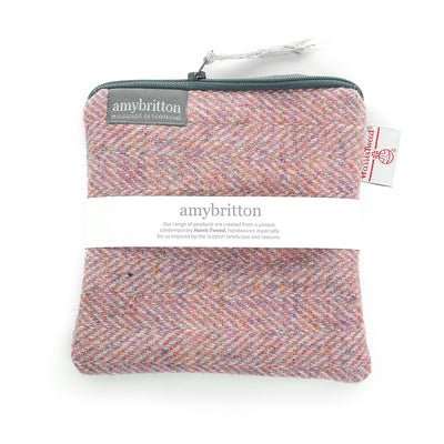 Harris Tweed Landscape Large Purse | Britton SCOTLAND