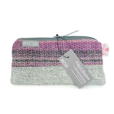 Harris Tweed Tidal Range Cosmetic Bag | Britton SCOTLAND