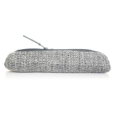 Harris Tweed Tidal Range pink  Slim Pencil Case | Britton SCOTLAND