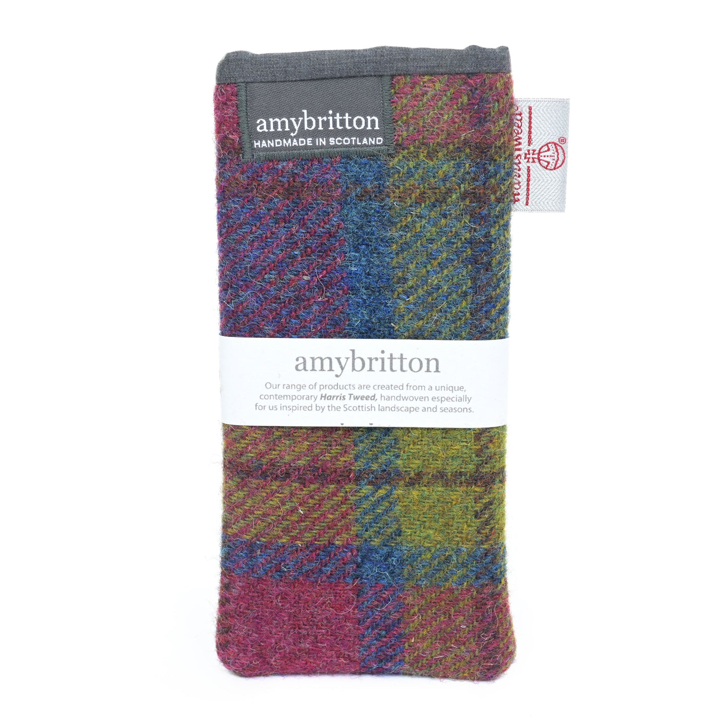 Harris Tweed Highland Range Glasses Case | Britton SCOTLAND