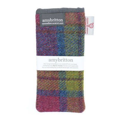 Harris Tweed Highland Range Glasses Case | Britton SCOTLAND