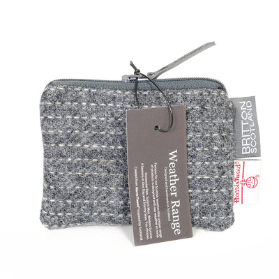 Harris Tweed Weather Range Card Purse | Britton SCOTLAND