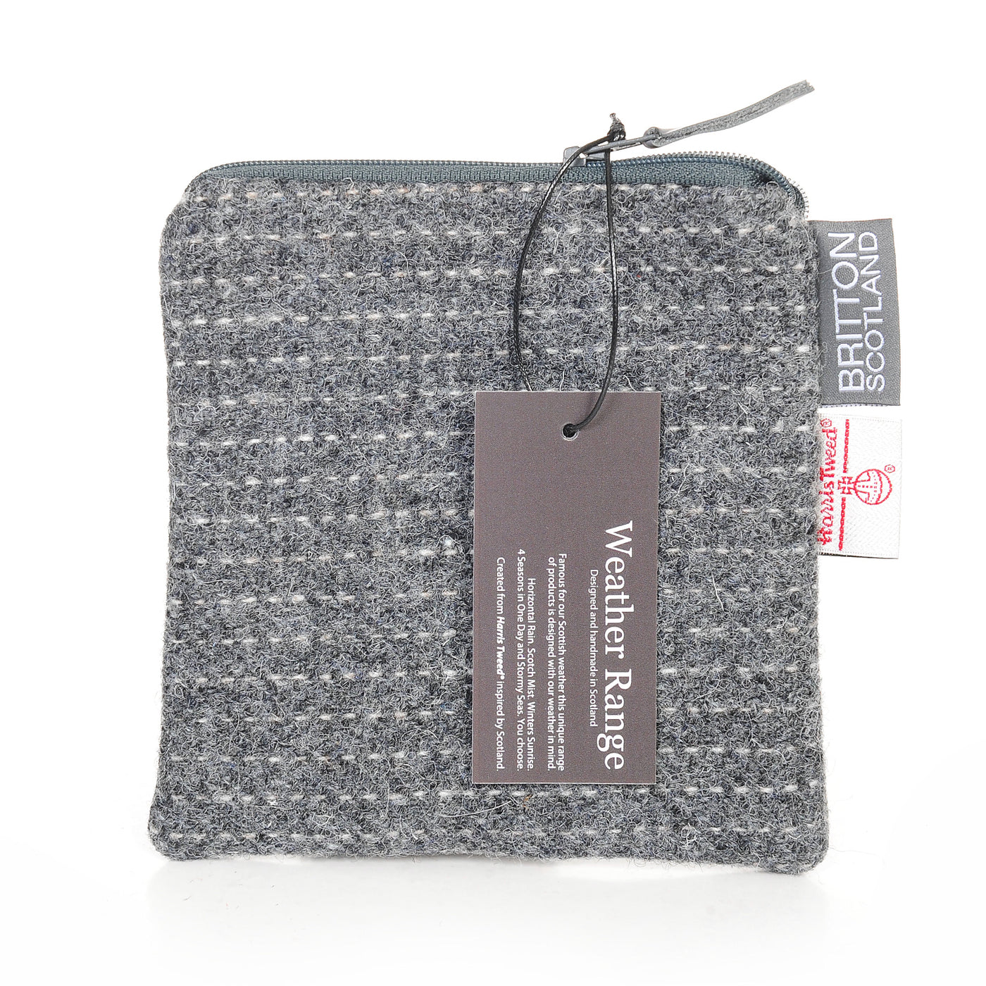 Harris Tweed Weather Range Large Purse | Britton SCOTLAND