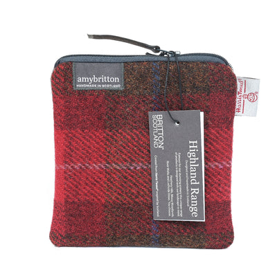 Harris Tweed Highland Large Purse | Britton SCOTLAND