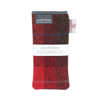 Harris Tweed Highland Range Glasses Case | Britton SCOTLAND