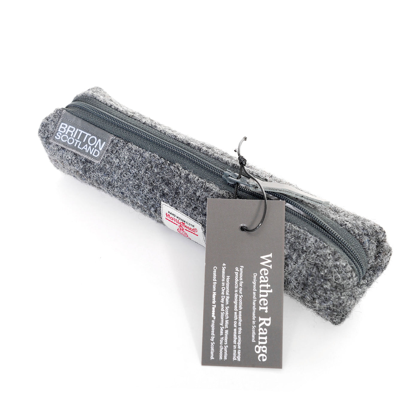 Harris Tweed Weather Range Slim Pencil Case | Britton SCOTLAND