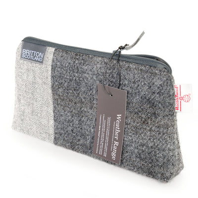 Harris Tweed Weather Range Wash Bag | Britton SCOTLAND