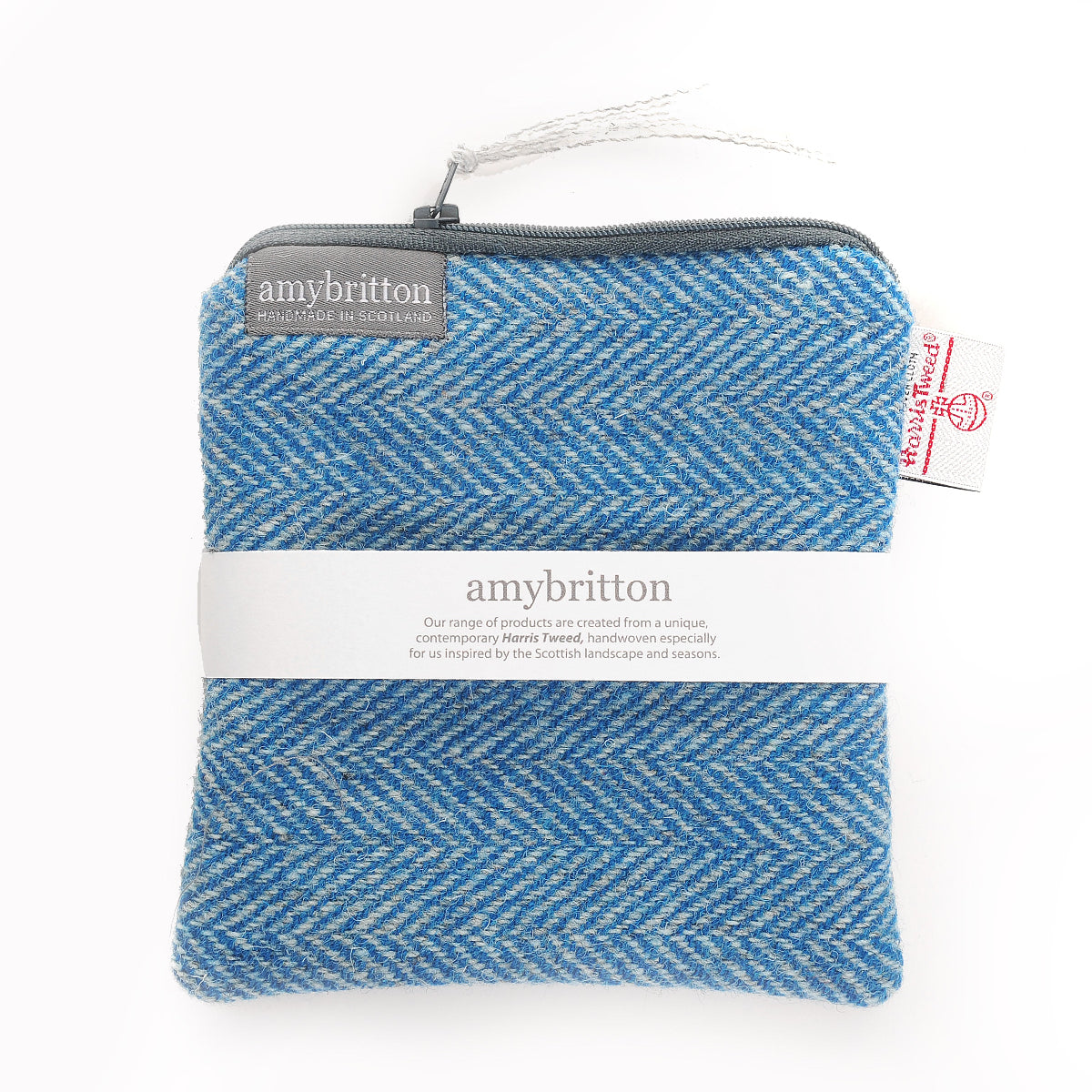 Harris Tweed Landscape Large Purse | Britton SCOTLAND