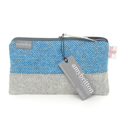 Harris Tweed Landscape Wash Bag | Britton SCOTLAND