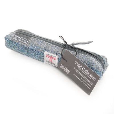 Harris Tweed Tidal Range Slim Pencil Case | Britton SCOTLAND