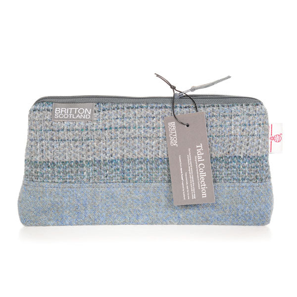 Harris Tweed Tidal Range Wash Bag | Britton SCOTLAND