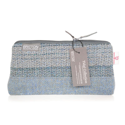 Harris Tweed Tidal Range Wash Bag | Britton SCOTLAND