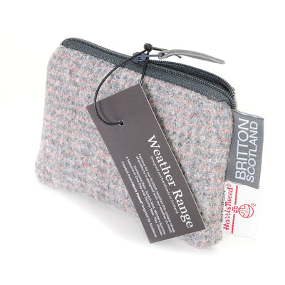 Harris Tweed Weather Range Card Purse | Britton SCOTLAND