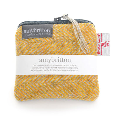 Harris Tweed Landscape Coin Purse | Britton SCOTLAND
