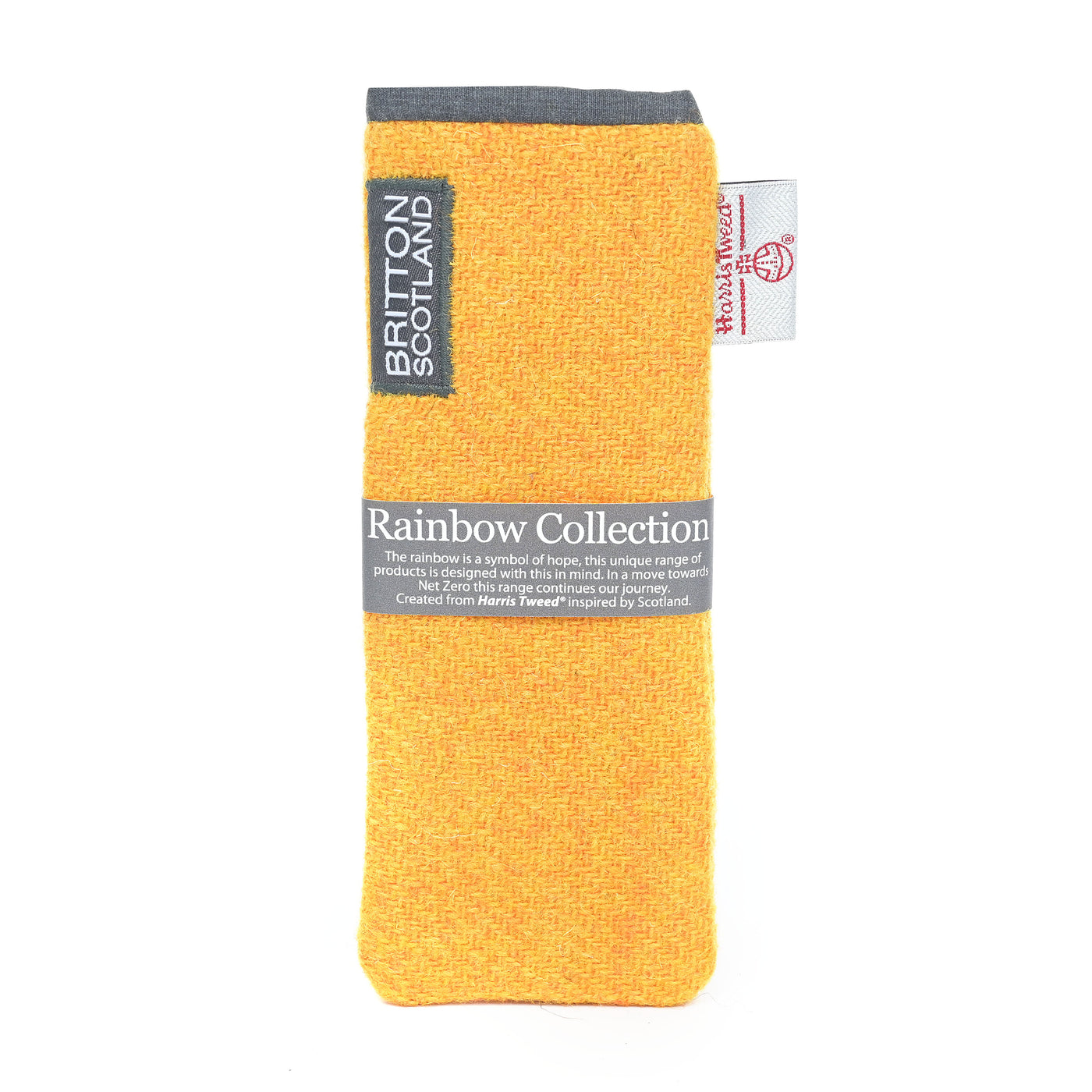 Harris Tweed Rainbow Range Slim Glasses Case | Britton SCOTLAND