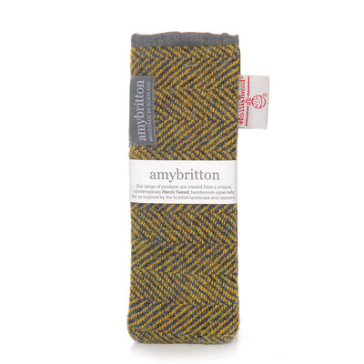 Harris Tweed Sunset Slim Glasses Case | Britton SCOTLAND